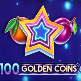 100 Golden Coins online game logo by Amusnet Interactive on bassbetcasinos.es