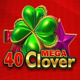 40 Mega Clover game by Amusnet Interactive – logo hosted on Bassbet Casino