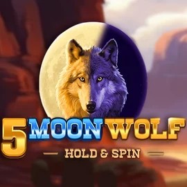 5 Moon Wolf by Apparat Gaming, showcased at bassbetcasinos.es – game logo
