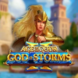 Age Of The Gods: God Of Storms 2 by Playtech, showcased at bassbetcasinos.es – game logo
