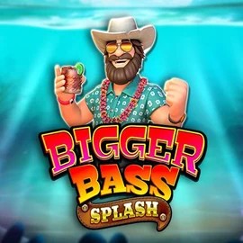 Slots logo of Bigger Bass Splash from Pragmatic Play at Bassbet Casino