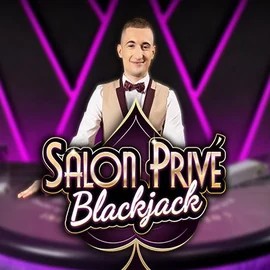 Blackjack Salon Privé online game logo by Ezugi on bassbetcasinos.es