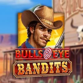 Official Slots logo: Bulls Eye Bandits by Origins at Bassbet Casino