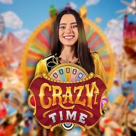 Crazy Time slot icon by Evolution, available at Bassbet Casino