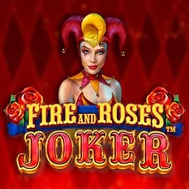 Fire and Roses Joker slot logo by Triple Edge Studios at Bassbet Casino