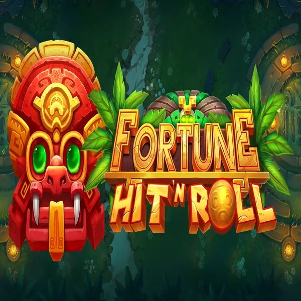 Fortune Hit'n Roll online game logo by Pragmatic Play on bassbetcasinos.es