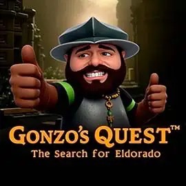 Gonzo's Quest by NetEnt, showcased at bassbetcasinos.es – game logo