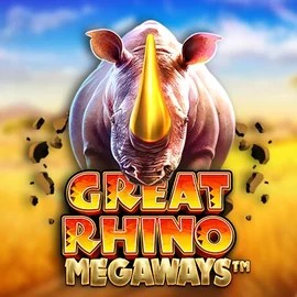 Great Rhino Megaways slot visual from Pragmatic Play available on bassbetcasinos.es