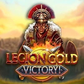 Official Slots logo: Legion Gold Victory! by Play'n GO at Bassbet Casino