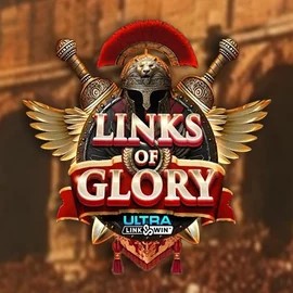 Official Slots logo: Links of Glory by Slingshot Studios at Bassbet Casino