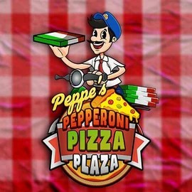 Peppe’s Pepperoni Pizza Plaza slot visual from Pragmatic Play available on bassbetcasinos.es