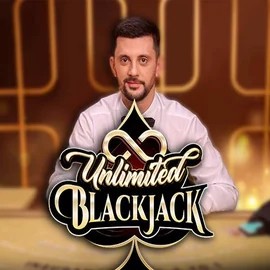 Unlimited Blackjack logo – Live Casino by Ezugi at Bassbet Casino