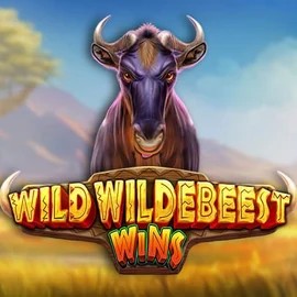 Official Slots logo: Wild Wildebeest Wins by Pragmatic Play at Bassbet Casino
